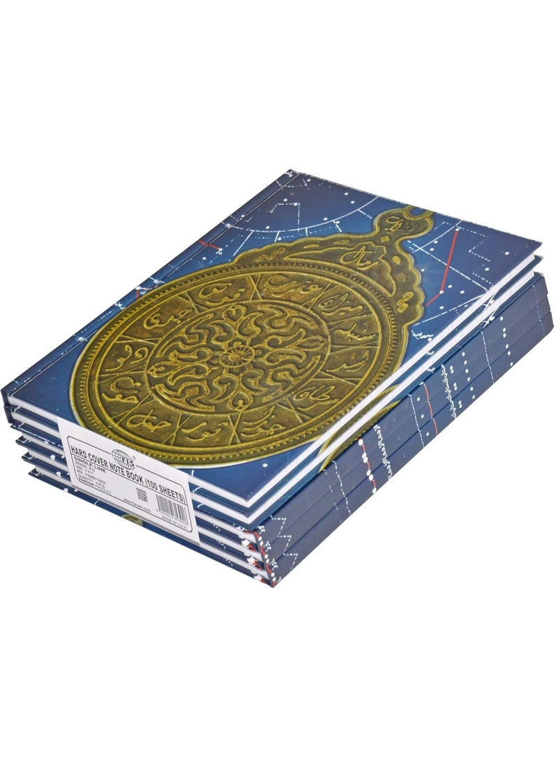 FIS Notebook 9X7 Inch 100-Sheets 5-Piece - FSNB97100D2 - Image 1